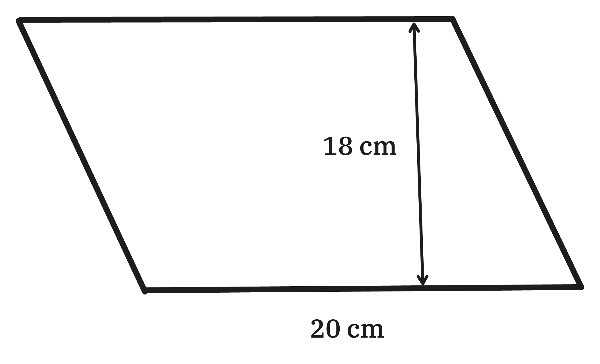 diagram of parallelogram for example
