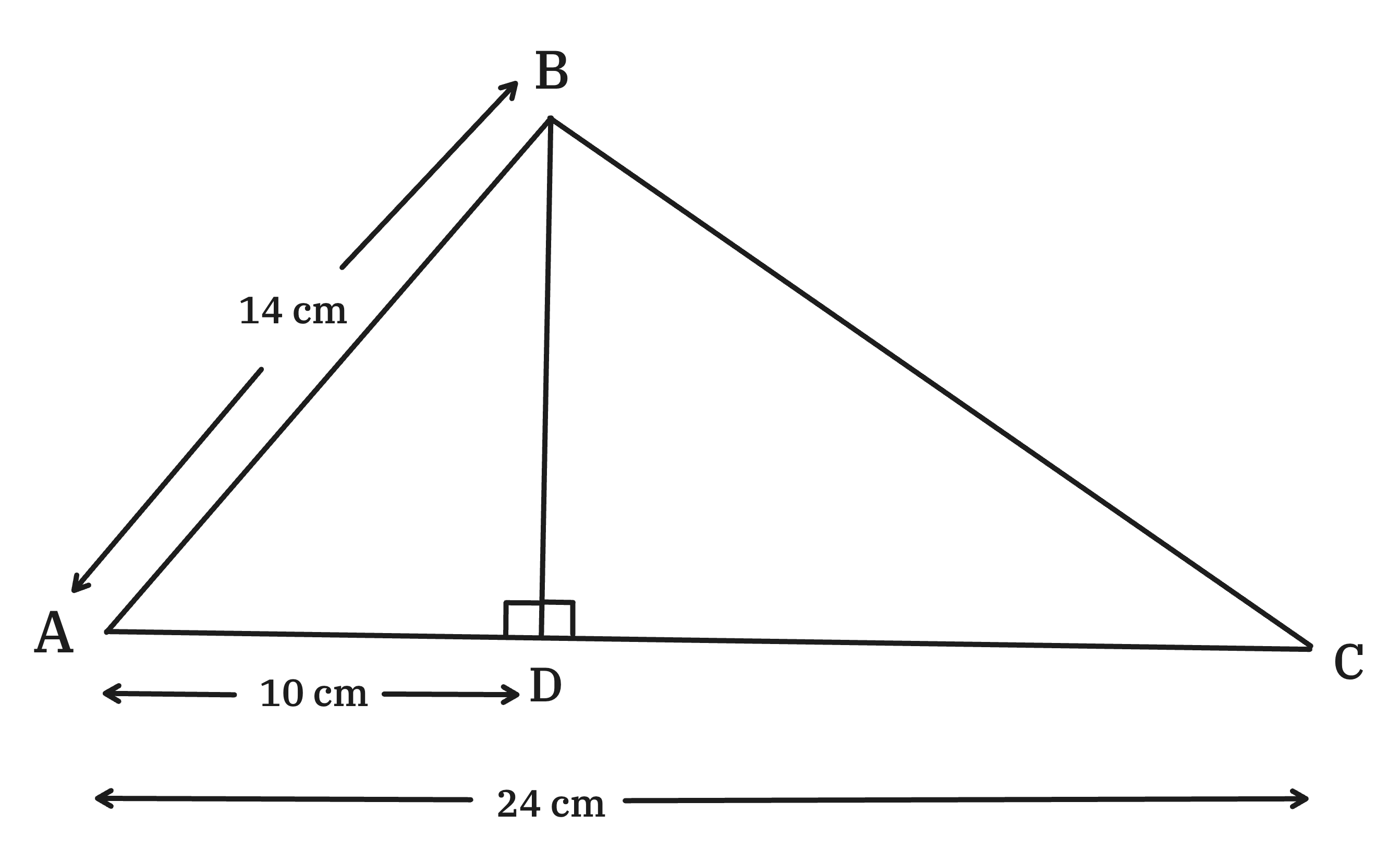 diagram of two triangles