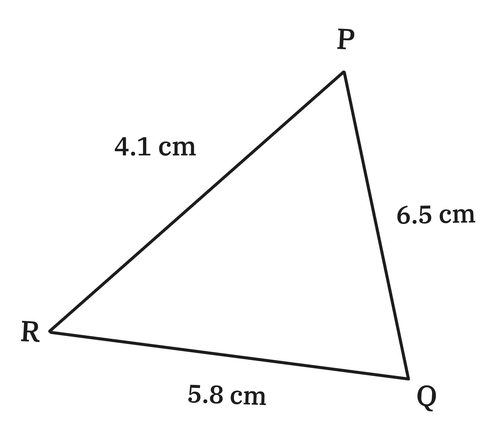 triangle diagram for question
