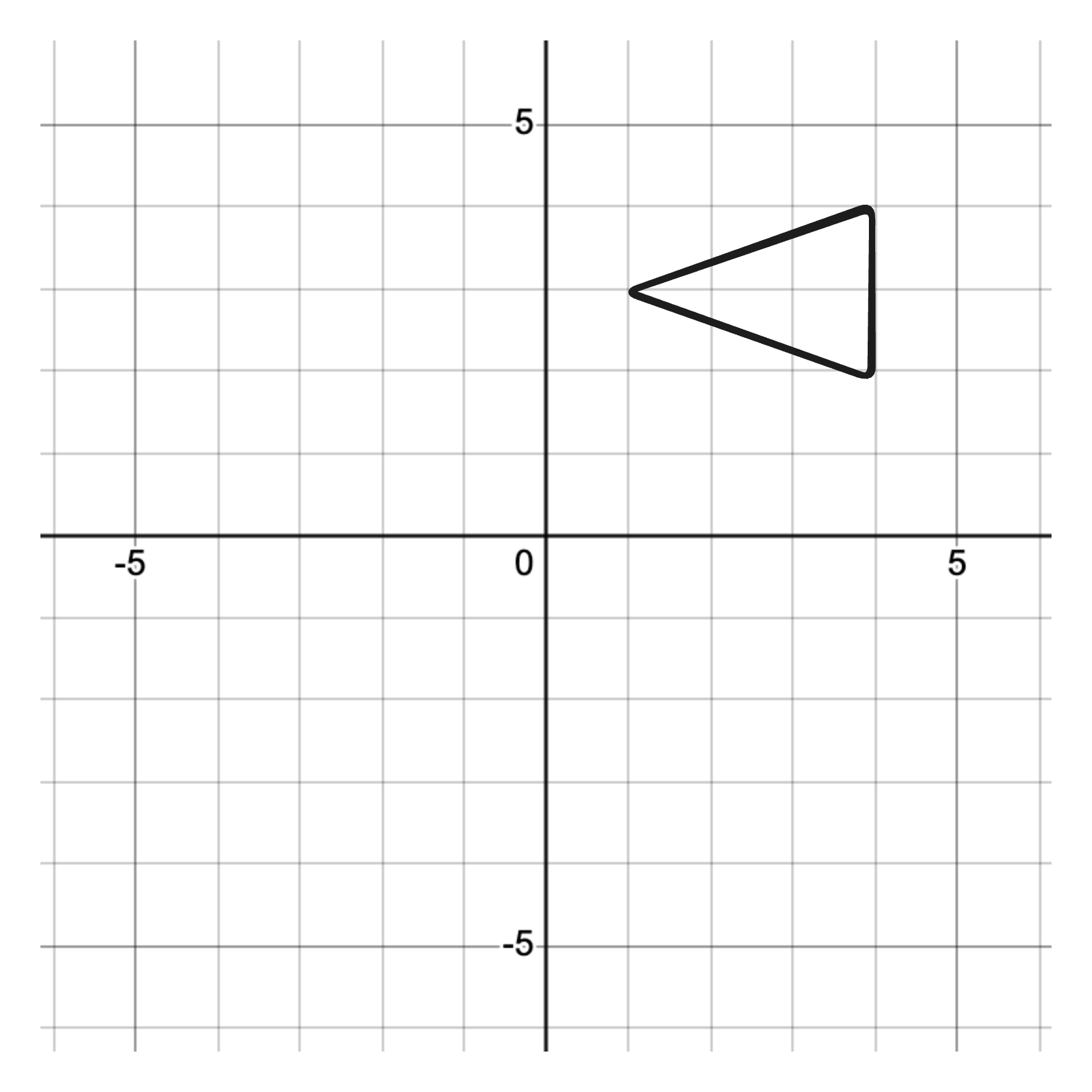 diagram of triangle to apply the transformation